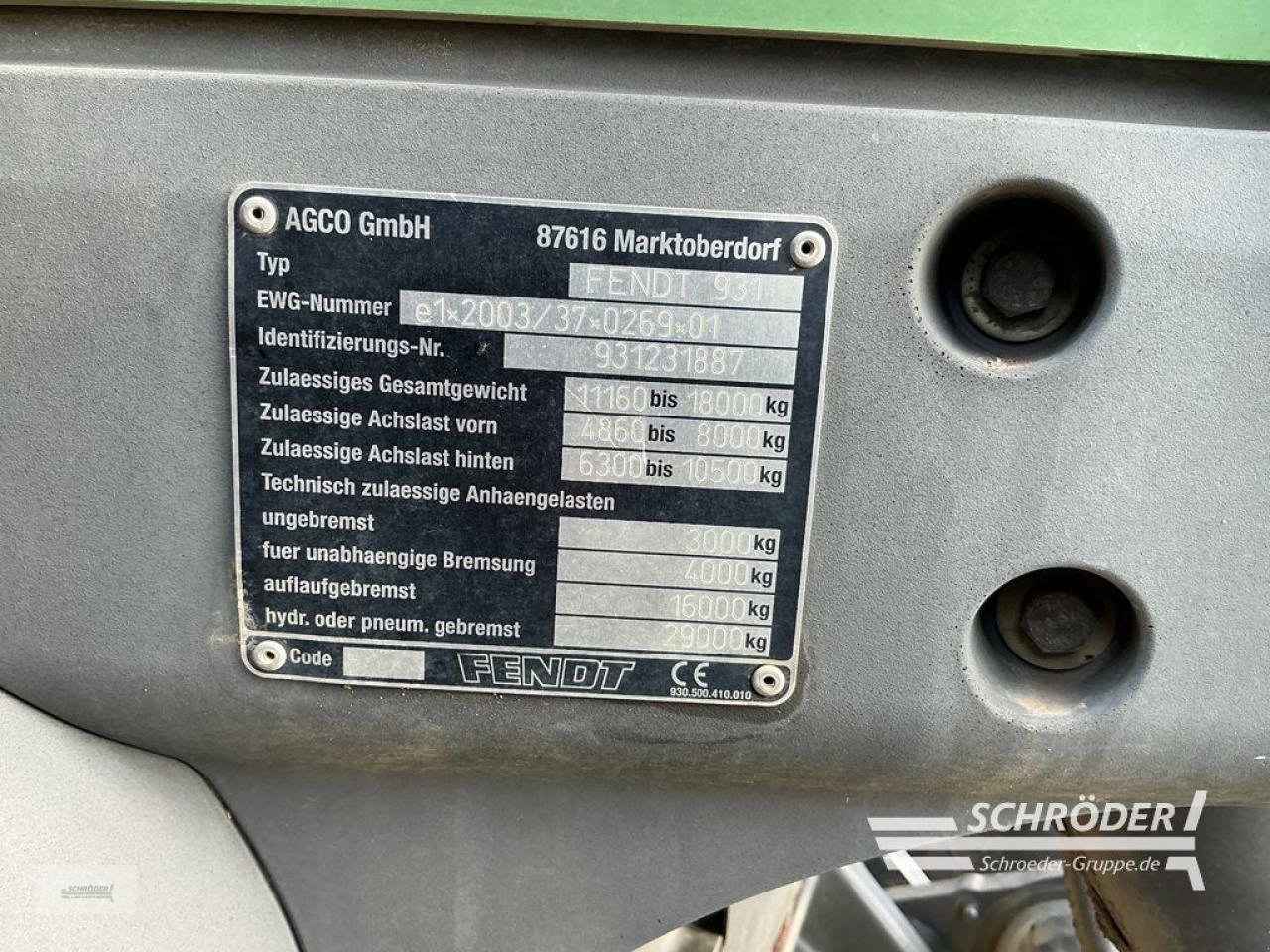 Traktor des Typs Fendt 933 VARIO | NUR 6057 STUNDEN !!, Gebrauchtmaschine in Penzlin (Bild 15)